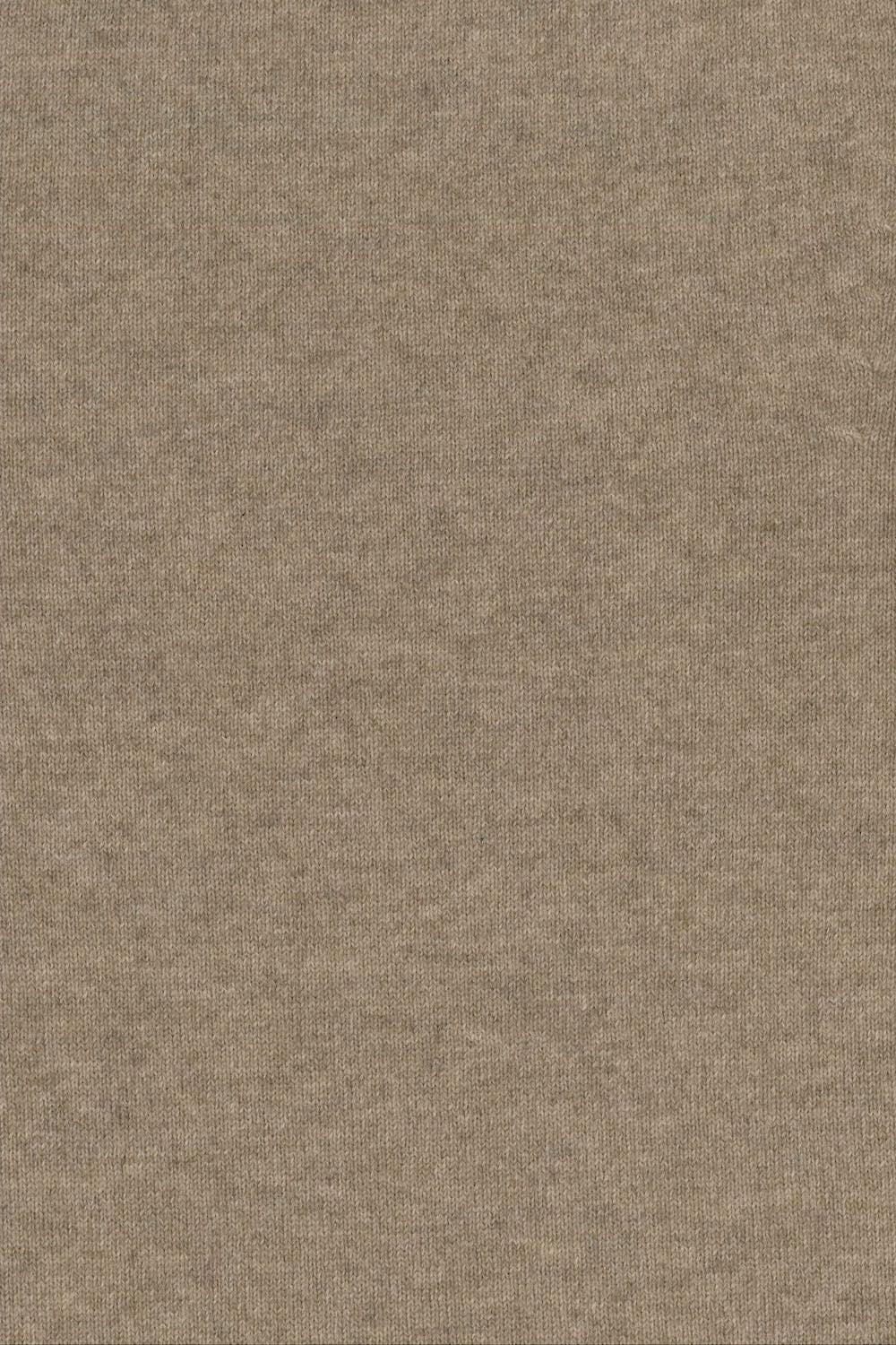 CACHEMIRE COL V CINTRÉ TAUPE 8073 TAUPE