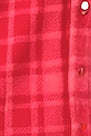 CHEMISE À CARREAUX DÉLAVÉE 54674 CORAL RED VAR 54674 CORAL RED