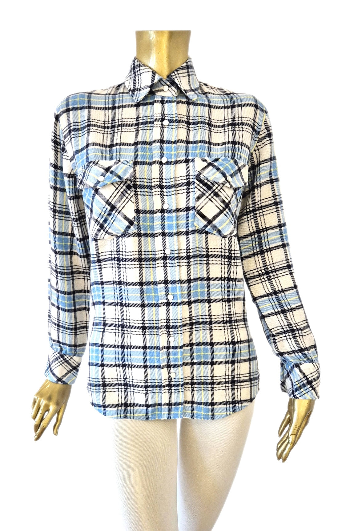 CHEMISE CACHEMIRE TARTAN LÉGER MULTIC