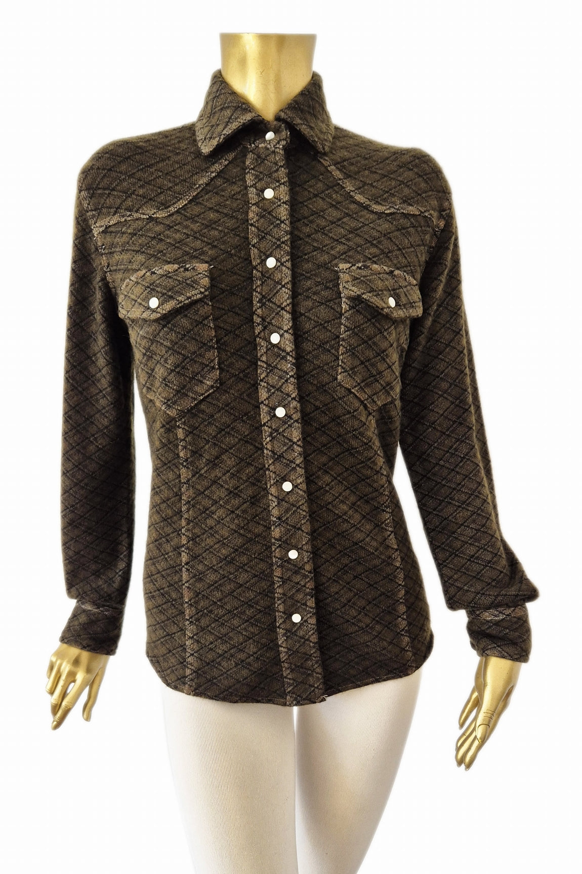 CHEMISE MULTIC. SURTEINTE KHAKI