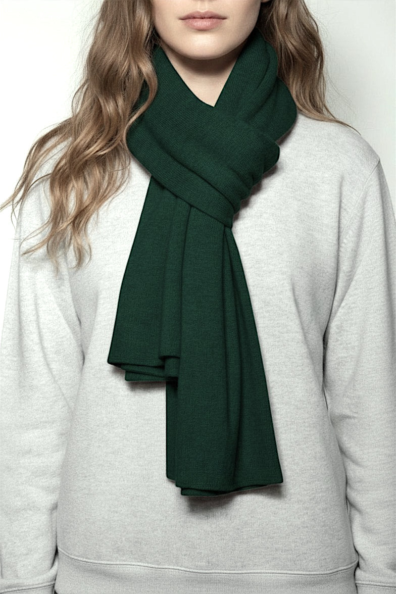ETOLE MOUSSEUSE EN CACHEMIRE DK GREEN 20619 DK GREEN