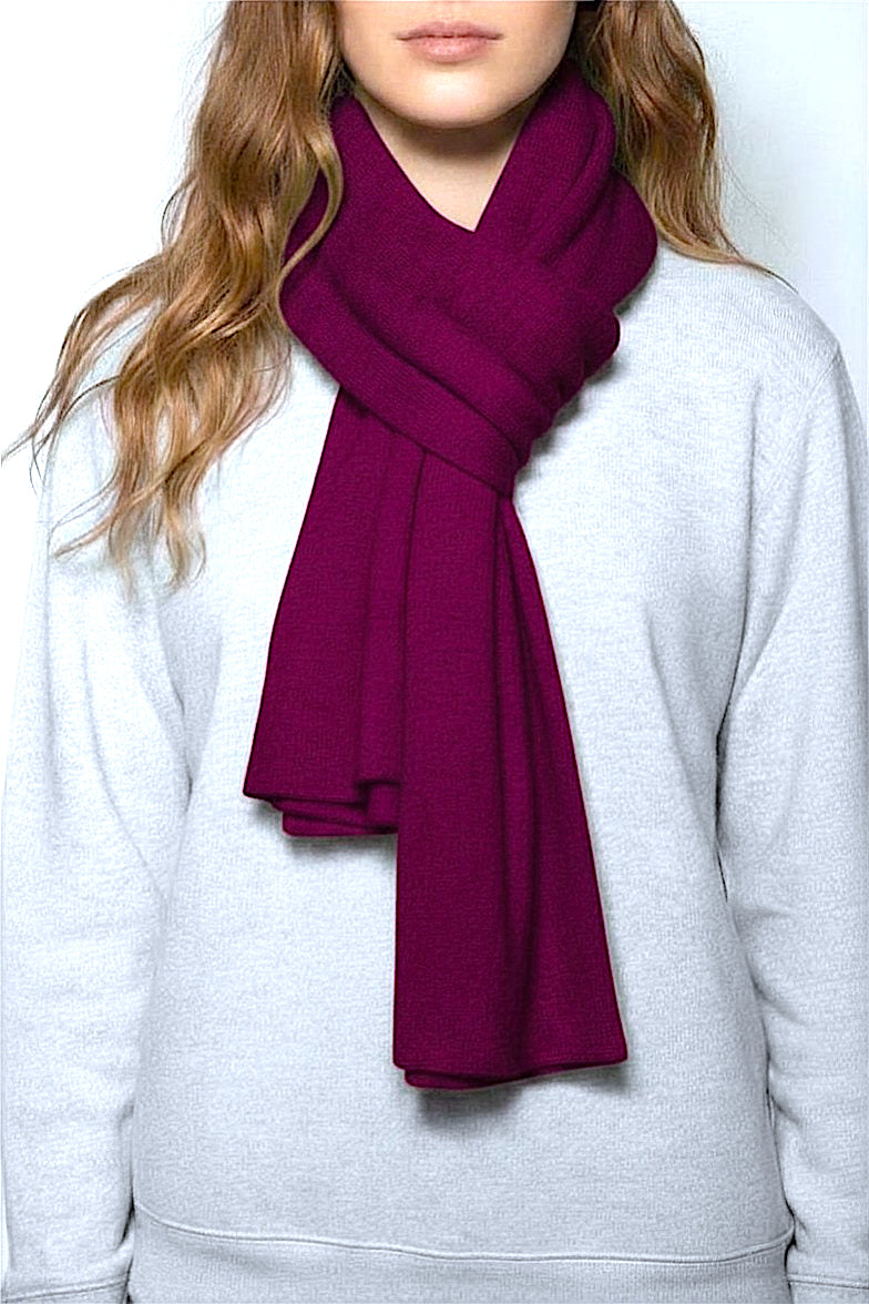 ETOLE MOUSSEUSE EN CACHEMIRE DK ORCHID 21219 DK ORCHID