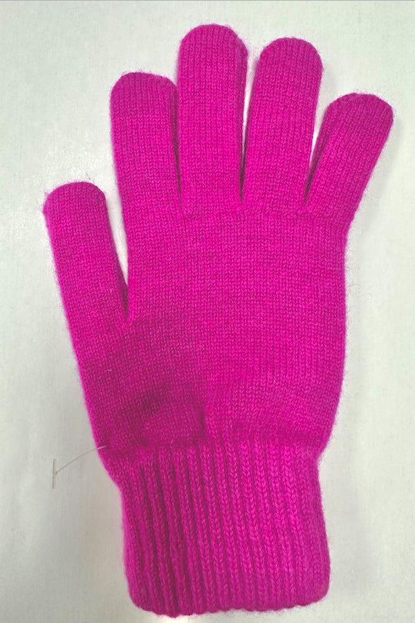 GANTS UNIS CACHEMIRE 2-FILS ORCHID ORCHID