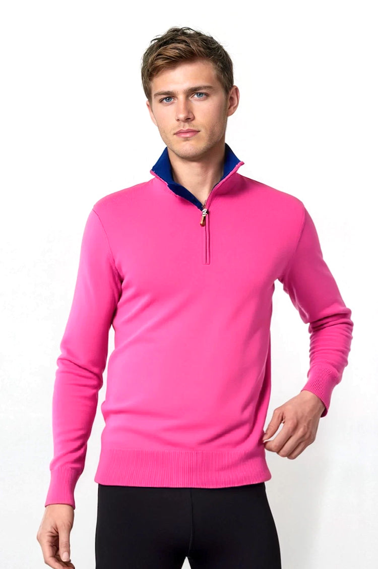 PULL CACHEMIRE COL CAMIONNEUR 37652-55840 TURQ.