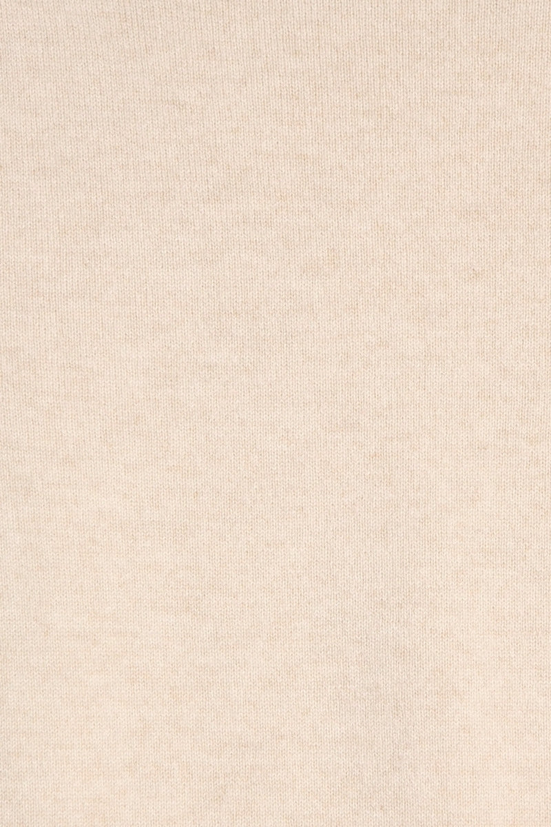 PULL CACHEMIRE COL ROND CREAM 18638 CREAM