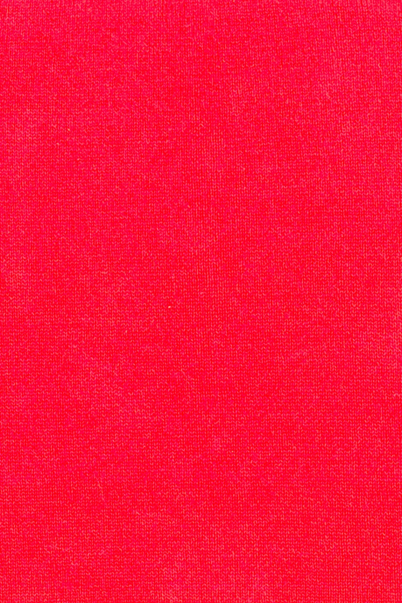 PULL CACHEMIRE COL ROND RED 21351 RED