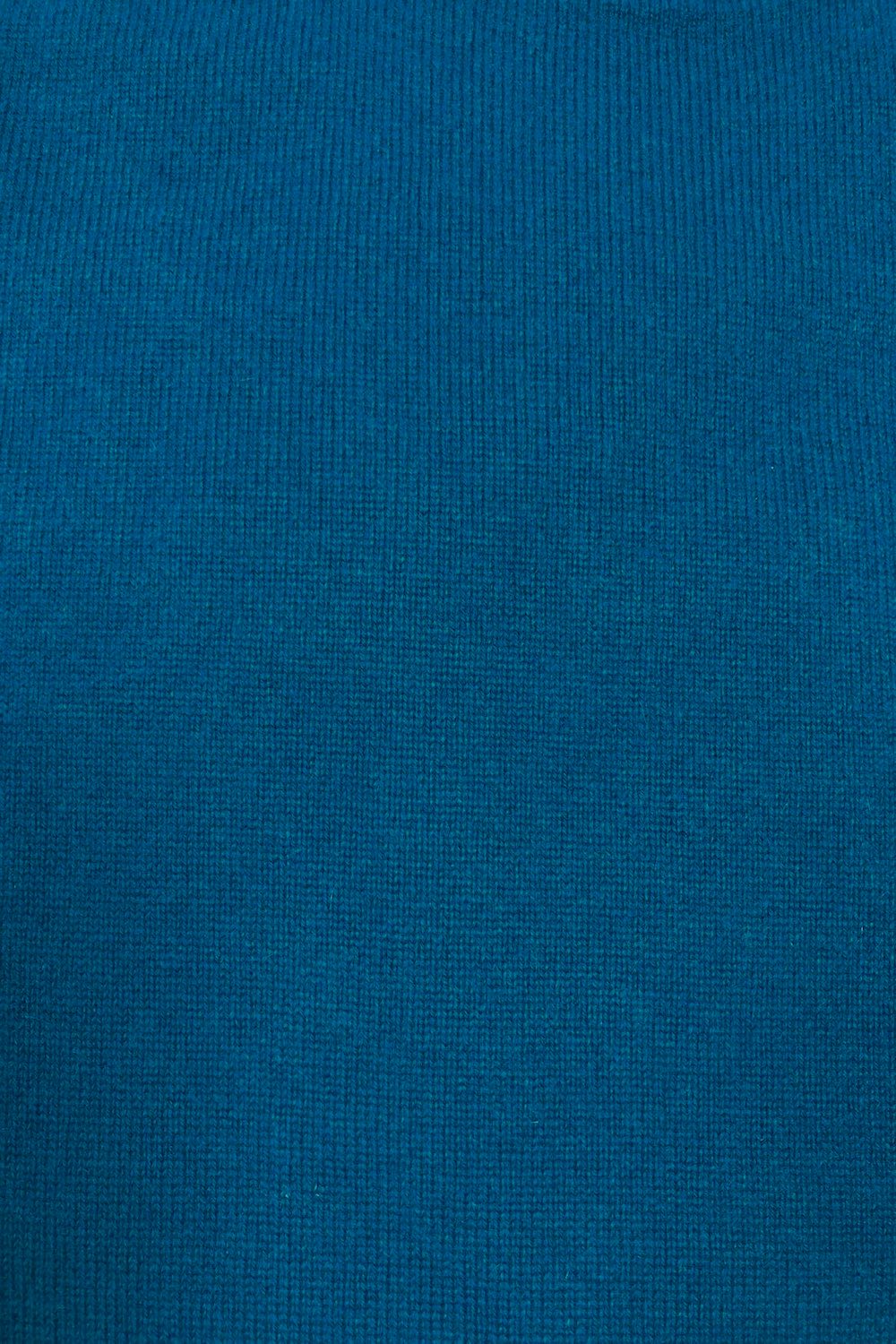 PULL CACHEMIRE RAS DE COU DK TURQ. 53880 DK TURQ.