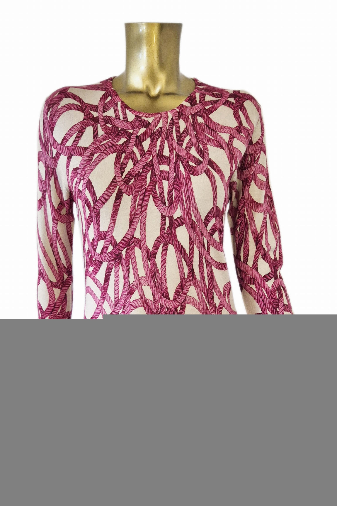 PULL CACHEMIRE-SOIE IMPRIME VAR.1