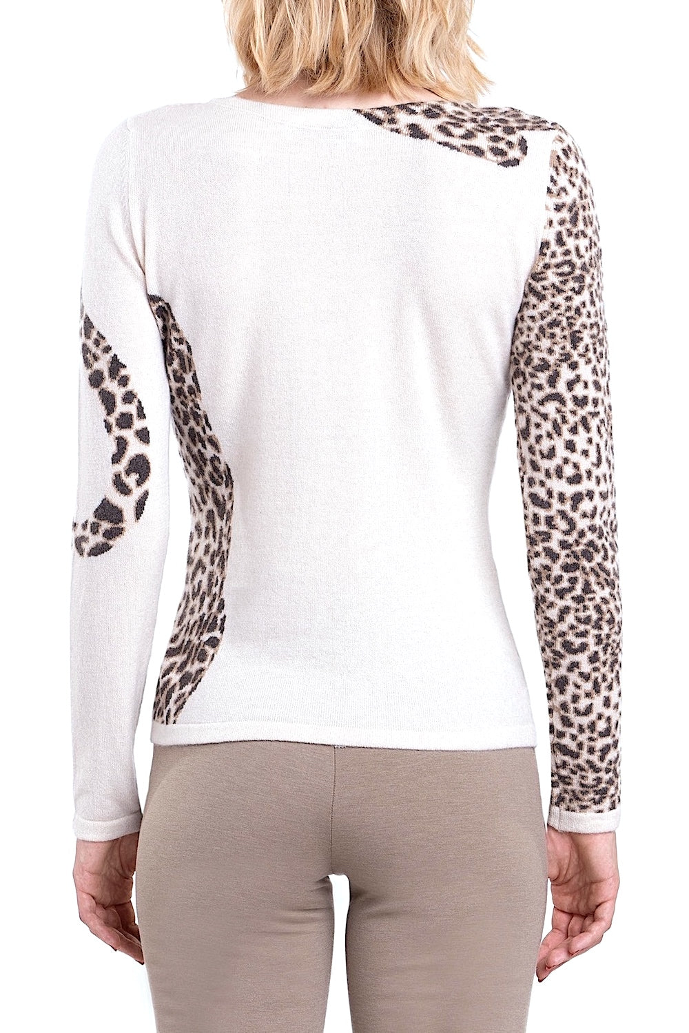 PULL COL BATEAU INTARS. TIGRES CREAM