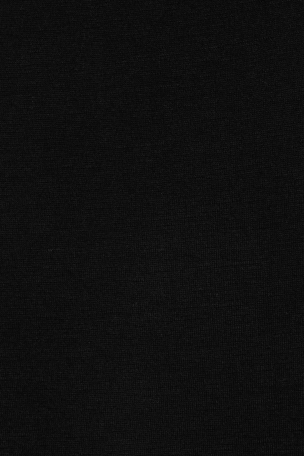 PULL COL ROND FINES CÔTES BLACK 8010 BLACK