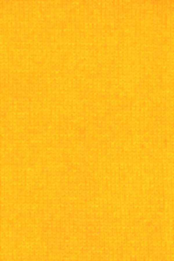 PULL DROIT COL V CACHEMIRE YELLOW 50412 YELLOW