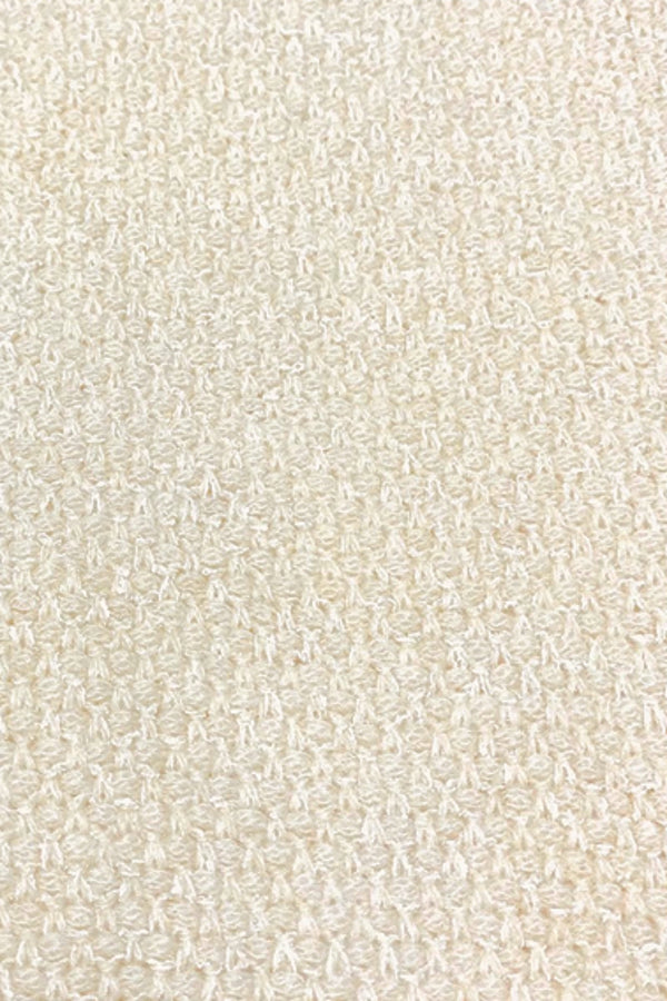 VESTE COURTE TRAMÉE COL ROND VAR.6 OFF WHITE VAR.6 OFF WHITE