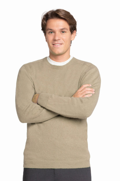 MEN'S 100% CASHMERE 3-PLY CREW NECK. 29506/20ML