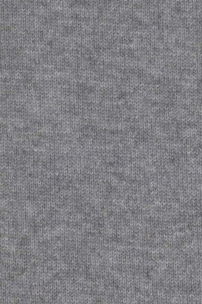 SOLID FITTED CASHMERE ZIP-UP. 12073/43ML MED GREY