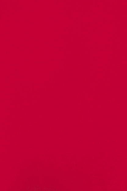 WOMEN'S RED SOLID CASHMERE TURTLE NECK