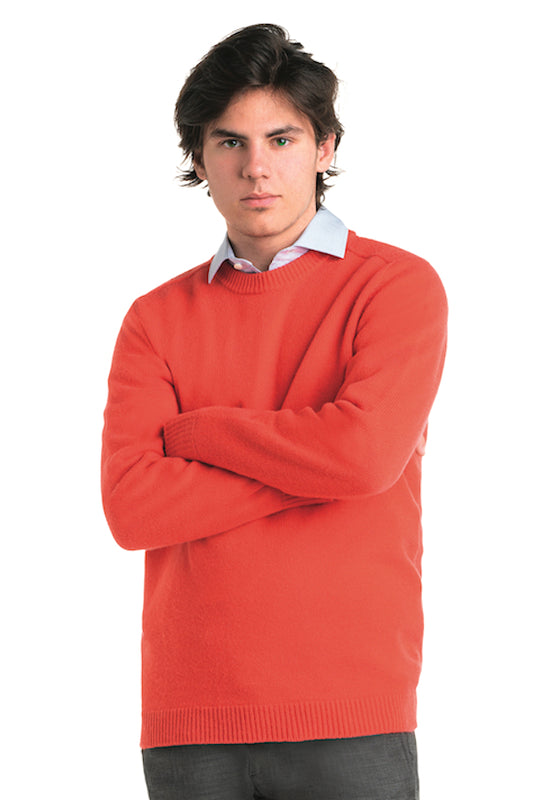 2-PLY CASHMERE CREW NECK