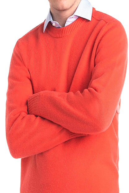 2-PLY CASHMERE CREW NECK