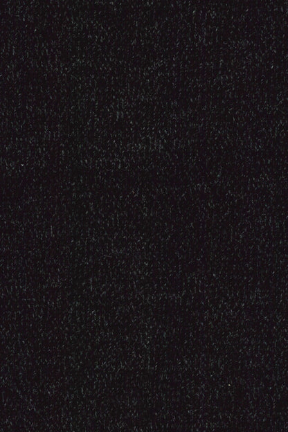AMPLE PULL COL ROND CHINÉ BLACK 8010 BLACK