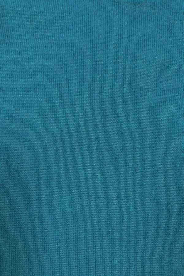 BANDANA CARRÉ BRODÉ PAISLEY TEAL 3578 TEAL