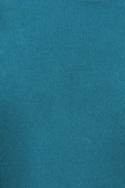BANDANA CARRÉ BRODÉ PAISLEY TEAL 3578 TEAL