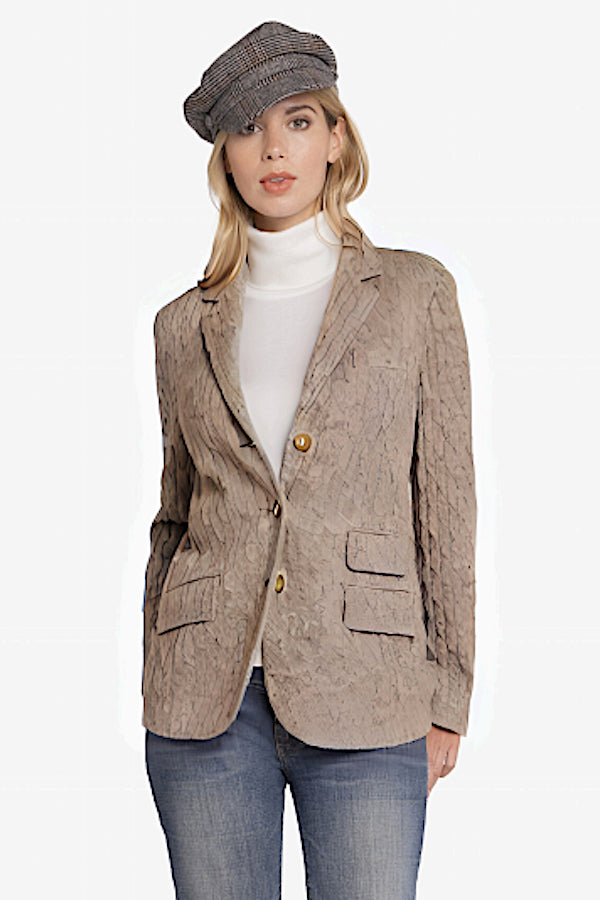 BLAZER CACHEMIRE À TORSADES CORD 200008 CORD