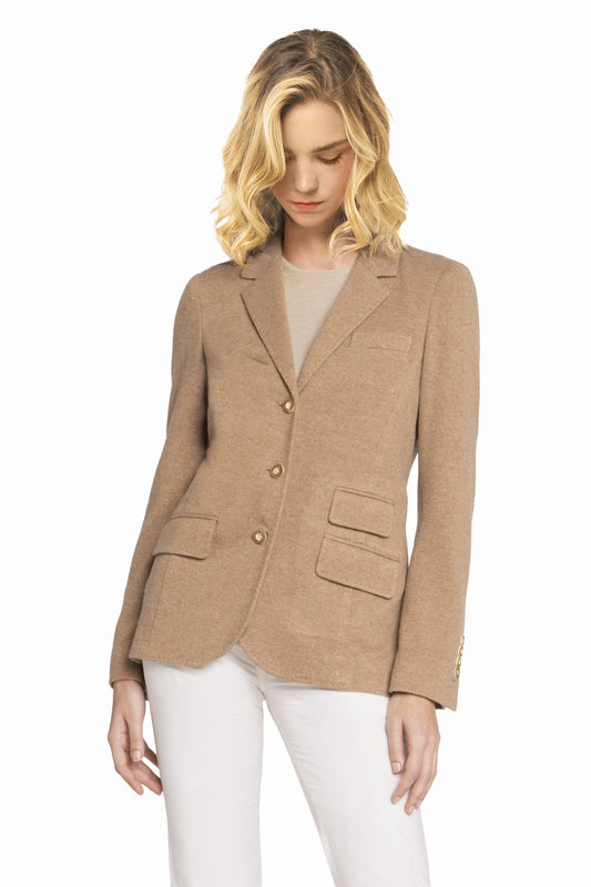 BLAZER CACHEMIRE FIN NAVY