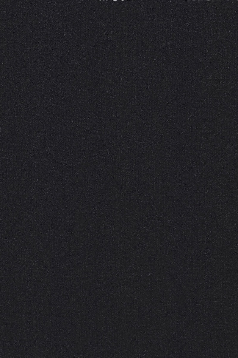 CACHEMIRE COL V CINTRÉ BLACK 8010 BLACK