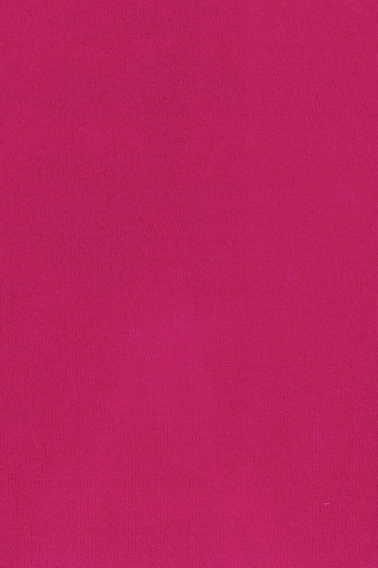 CACHEMIRE COL V CINTRÉ CYCLAMEN 54675 CYCLAMEN