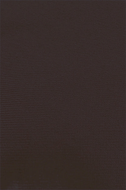 CACHEMIRE COL V CINTRÉ DK BROWN 20904 DK BROWN