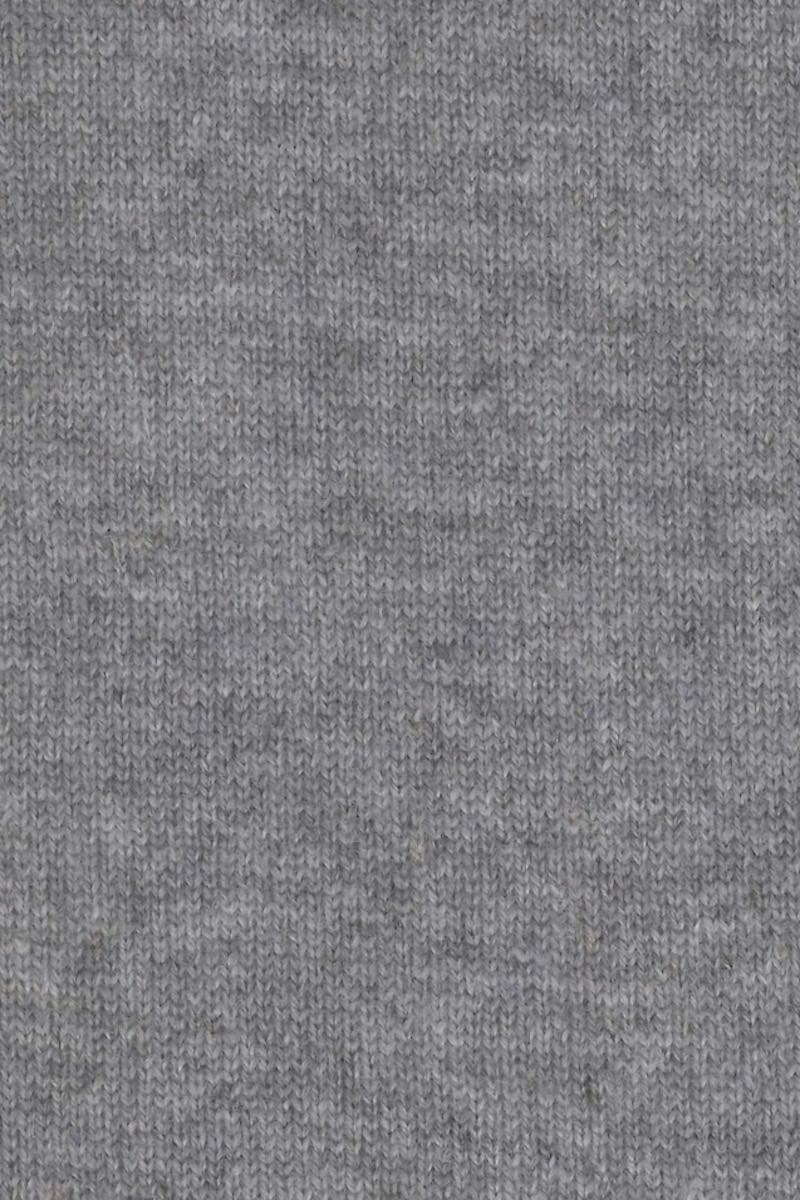 CACHEMIRE COL V CINTRÉ MED GREY 5042S MED GREY