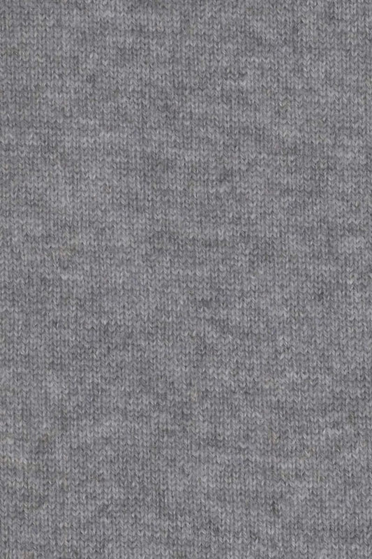 CACHEMIRE COL V CINTRÉ MED GREY 5042S MED GREY