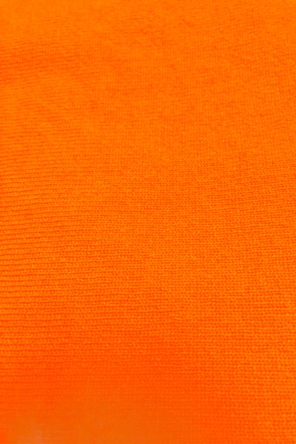 CACHEMIRE COL V CINTRÉ ORANGE 1515S ORANGE