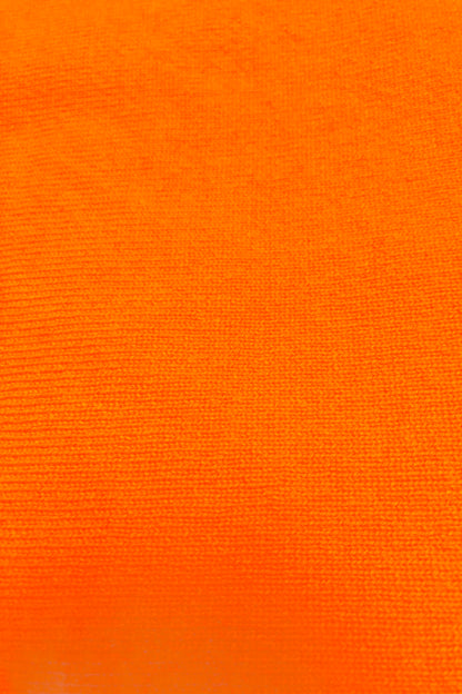 CACHEMIRE COL V CINTRÉ ORANGE 1515S ORANGE