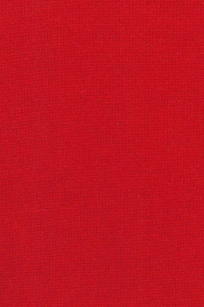 CACHEMIRE COL V CINTRÉ RED 1FM9 RED