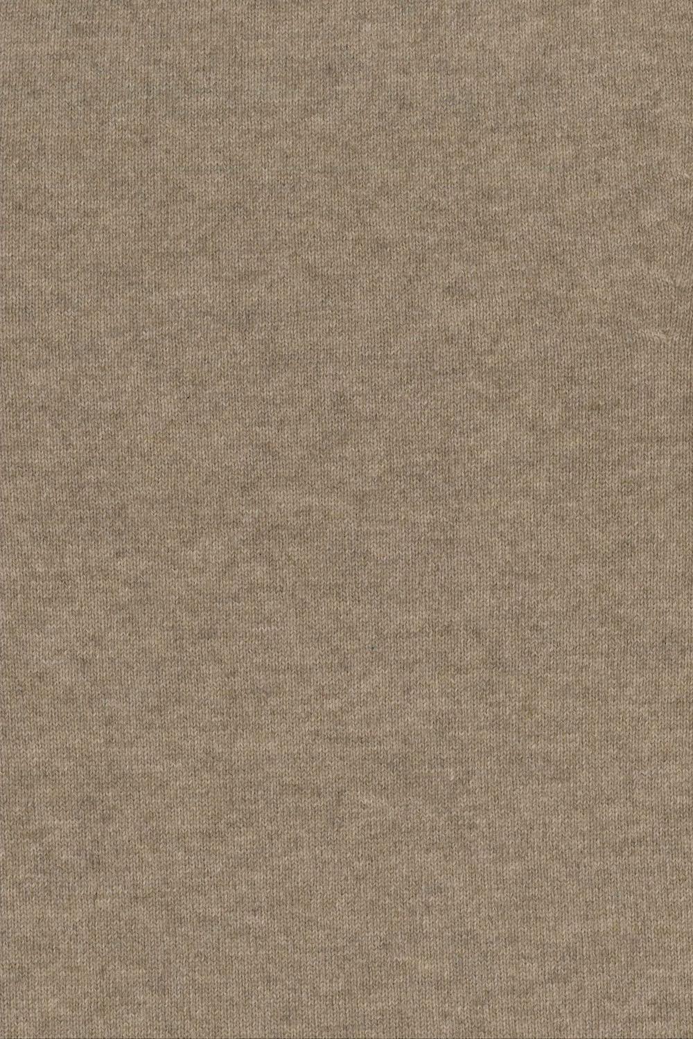 CACHEMIRE COL V CINTRÉ TAUPE 8073 TAUPE