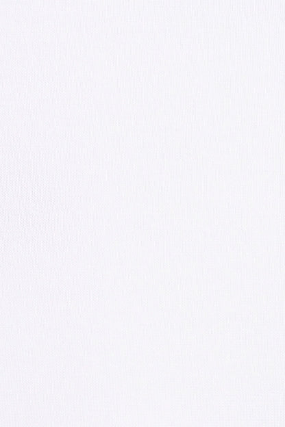 CACHEMIRE COL V CINTRÉ WHITE 8001 WHITE