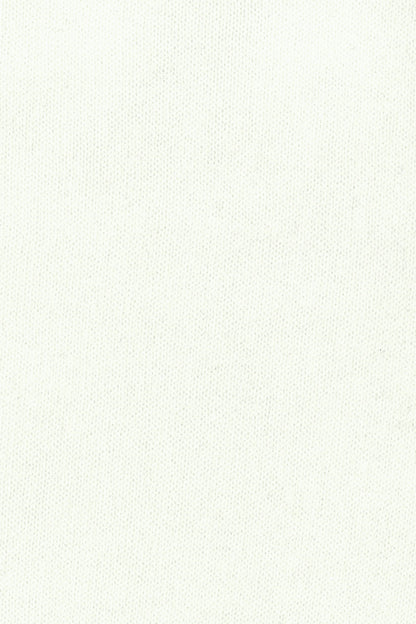 CACHEMIRE COL V CINTRÉ WHITE S614 WHITE