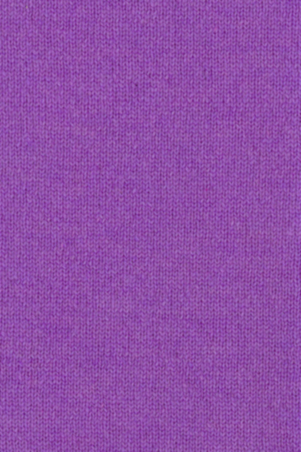 CARDIGAN CACHEMIRE COL ROND LILAC 50799 LILAC