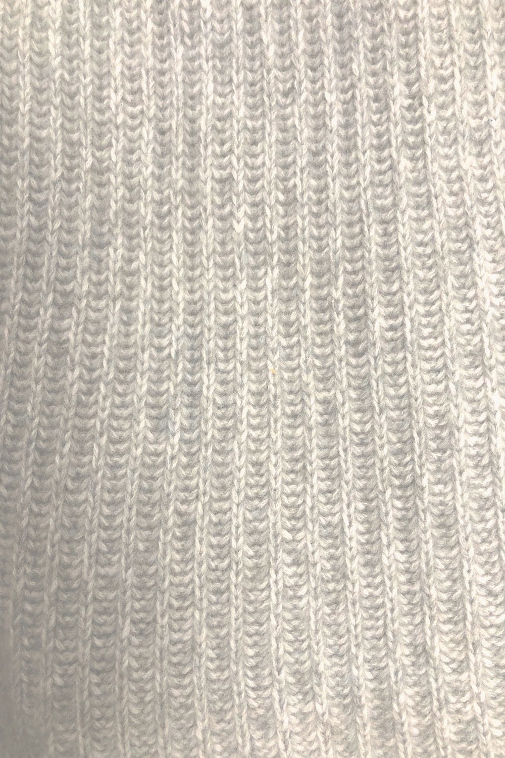 CARDIGAN COL CHÂLE CACHEMIRE GREY-PINK VAR2 GREY-PINK