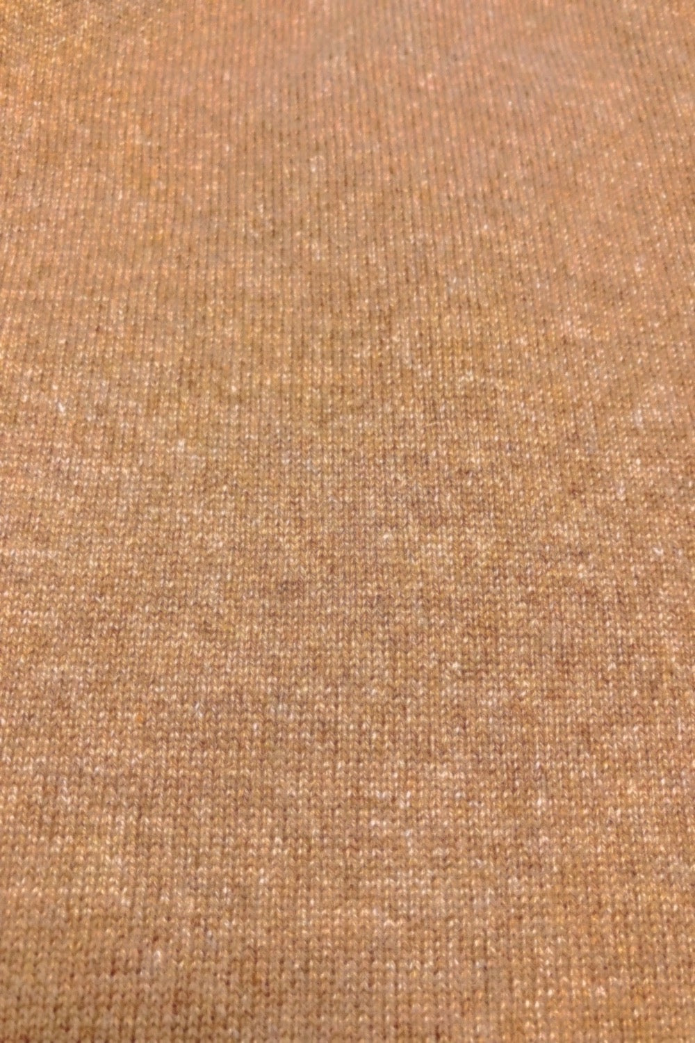 CARDIGAN ZIPPÉ CACHEM. 2-FILS CAMEL 1632 CAMEL