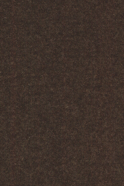 CARDIGAN ZIPPÉ CACHEM. 2-FILS DK BROWN 20904 DK BROWN