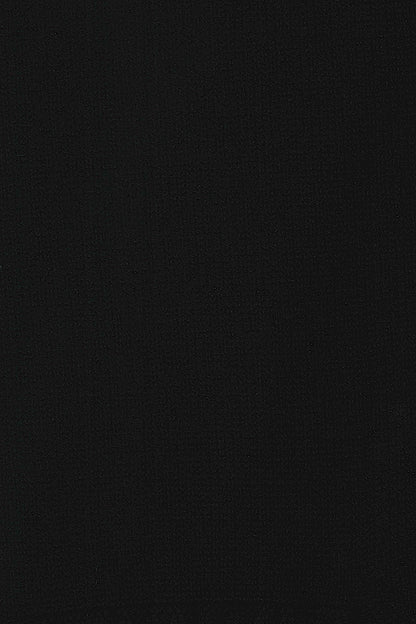 CARDIGAN ZIPPÉ DEVANT MACRAMÉ BLACK 8010 BLACK
