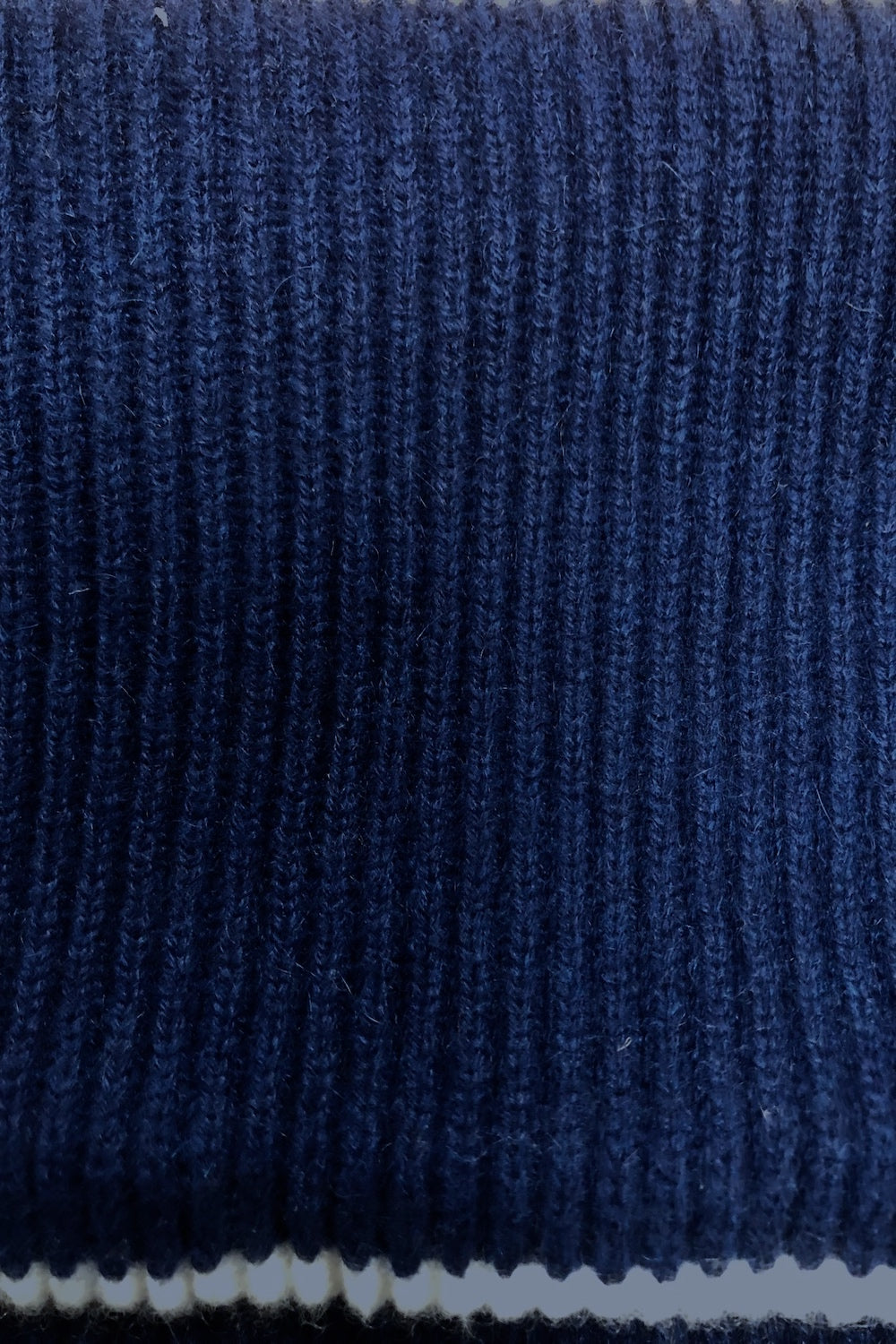 CARDIGAN ZIPPÉ MAILLE ANGLAISE DK DENIM-WH 201277 DK DENIM-WH