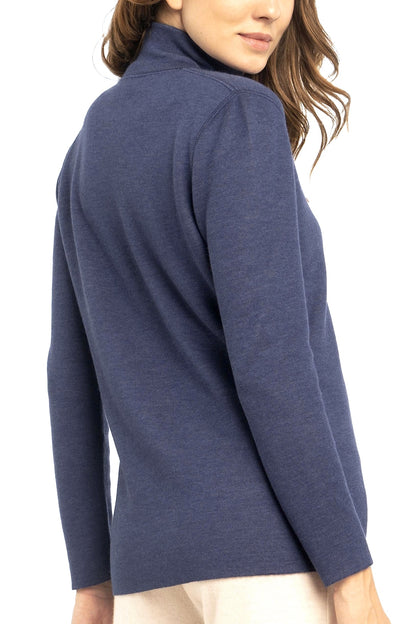 CARDIGAN ZIPPÉ RÉVERSIBLE BIC. 19375-32855 MILITARY