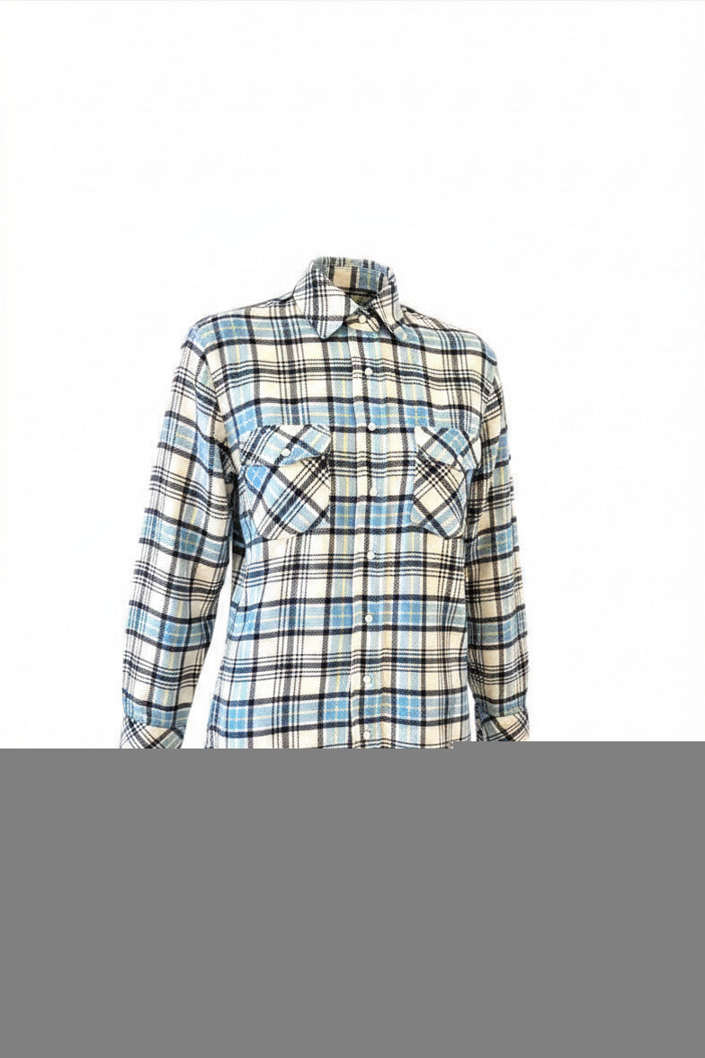 CHEMISE CACHEMIRE TARTAN LÉGER MULTIC