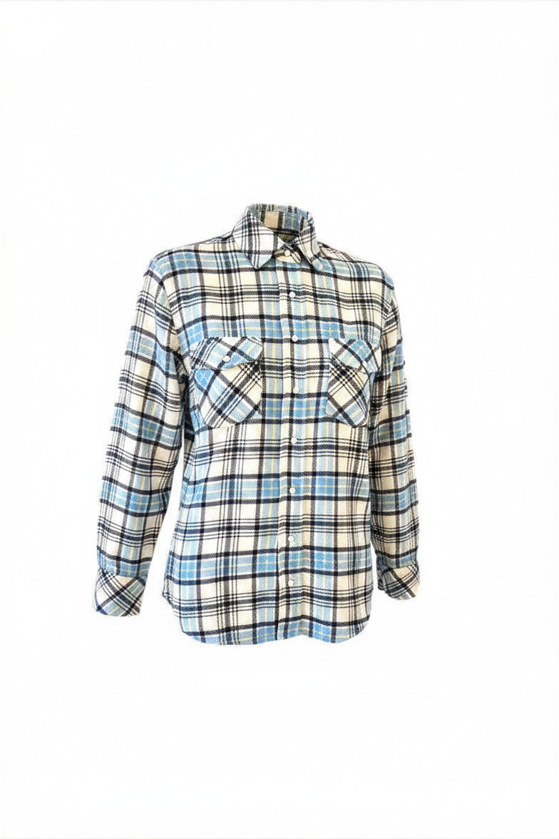 CHEMISE CACHEMIRE TARTAN LÉGER MULTIC VAR1 MULTIC