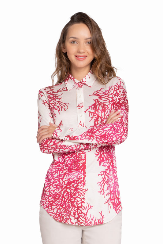 CHEMISE IMPRIMÉE JERSEY MULTIC