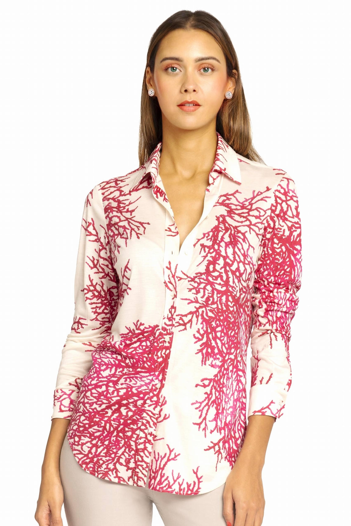 CHEMISE IMPRIMÉE JERSEY MULTIC VAR1 MULTIC