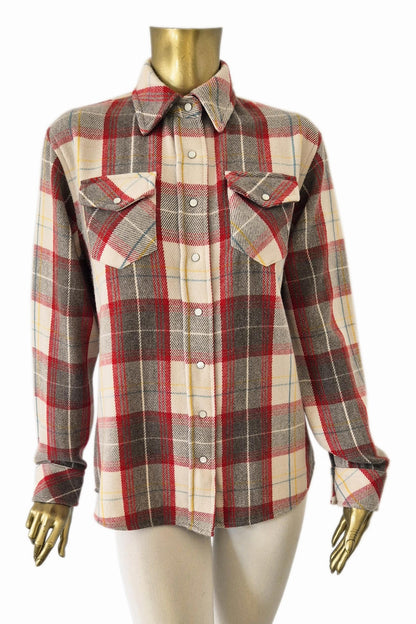 CHEMISE TARTAN CACHEMIRE RED