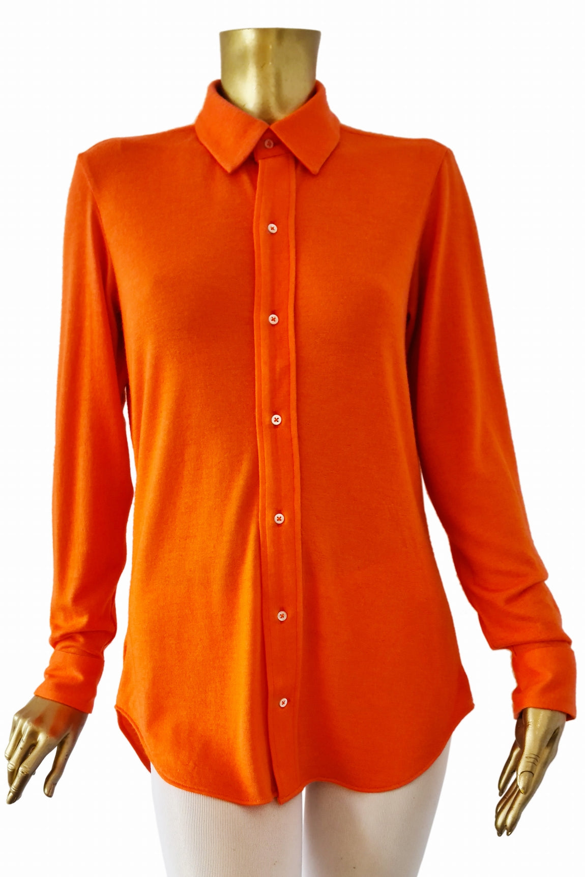 CHEMISE UNIE JERSEY ORANGE 55953 ORANGE